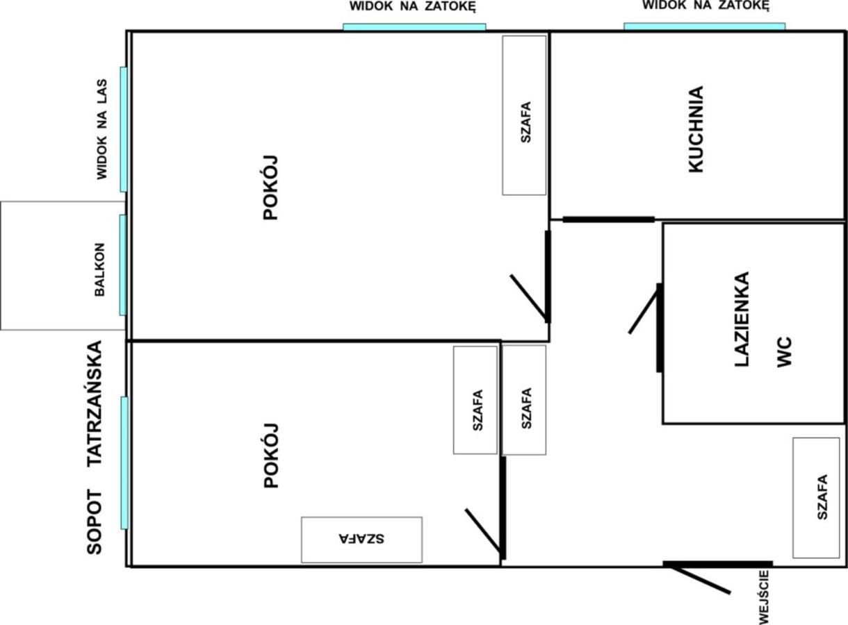 Sopot Apartament Kamienny Potok 외부 사진